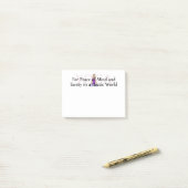 TOP Yoga Slogan Post-it® Notes (Op bureau)