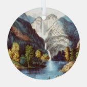 TOP Yosemite Glass Ornament (Achterkant)