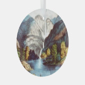 TOP Yosemite Glass Ornament (Voorkant Rechts)