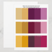 Topaas Amethist Robijn Edelsteen Huwelijkskleuren (Voorkant / Achterkant)