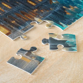 Topaas en Citrine Ice Castle Puzzel (Zijkant)