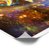 Topaas Kosmische Draak Poster (Hoek)
