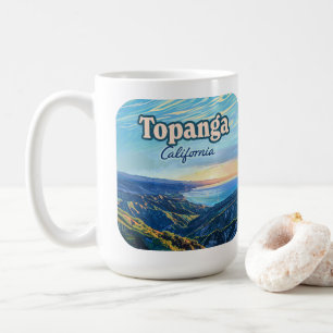 Topanga California Canyon Vintage van Los Angeles Koffiemok