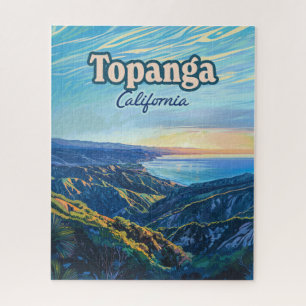 Topanga California Canyon Vintage van Los Angeles Legpuzzel