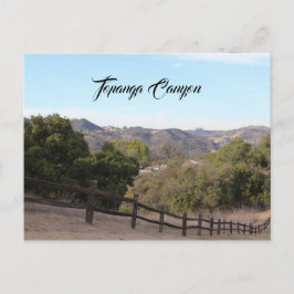 Topanga Canyon Briefkaart Californië Travel Keepsa