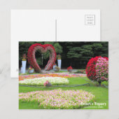 Topary du coeur : Carte postale (Devant / Derrière)