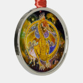 Topaz Cosmic Dragon Ornament (Rechts)