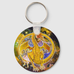 Topaz Cosmic Dragon Sleutelhanger