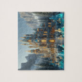 Topaz et Citrine Ice Castle Puzzle (Vertical)