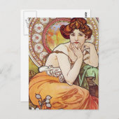 Topaz Goddess Briefkaart (Voorkant / Achterkant)