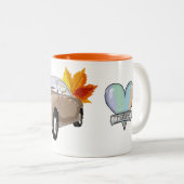 Topaz Mist Figaro coffee mug (Devant droit)
