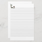 Topazia Lined Stationery Briefpapier (Voorkant / Achterkant)