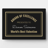 Topcadeau! Best Valentijn tabletop plaque Fotoplaat (voorkant)