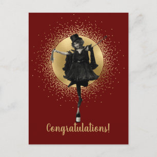  topdanseres gefeliciteerd briefkaart