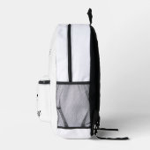 TOPDesign Initiaal canvas strandtas monogram GI Bedrukte Rugzak (Rechts)