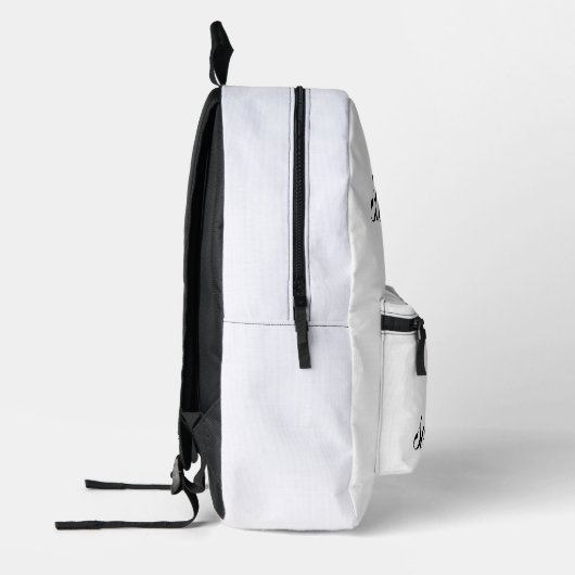 TOPDesign Initiaal canvas strandtas monogram GI Bedrukte Rugzak (Links)