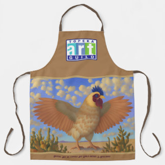 Topeka Art Guild Desert Chicken door S. Holladay Schort