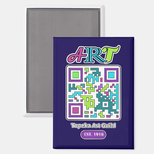 Topeka Art Guild Magnet (Recto/Verso)