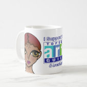 Topeka Art Guild Mug (Devant gauche)