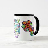 Topeka Art Guild QR Code Mug (Devant droit)