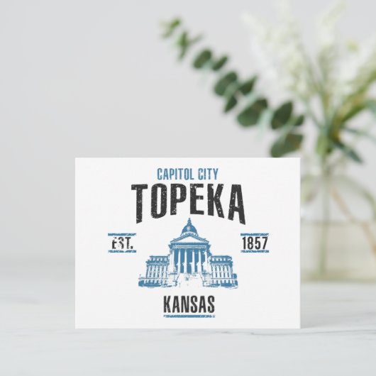 Topeka Briefkaart (Staand voorkant)