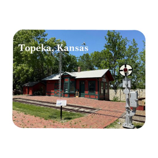 Topeka Kansas Magneet (Horizontaal)