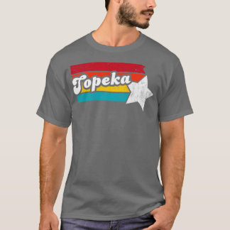 Topeka Kansas Vintage Verdrietig Souvenir 2 T-shirt