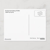 Topenga - Le bonheur est un chat adopté ! Carte po (Dos)