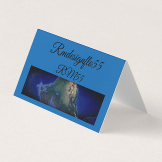 TOPFlow Premium-Visitekaartje op wereldkaart Visitekaartjes