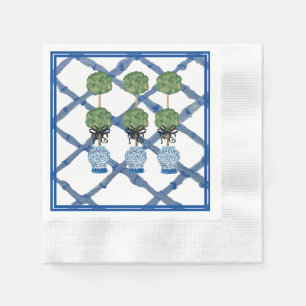 Topiary Chinoiserie Ginger Jar  Servet