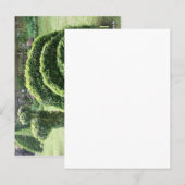 Topiary garden slak post leuk groen briefkaart (Voorkant / Achterkant)