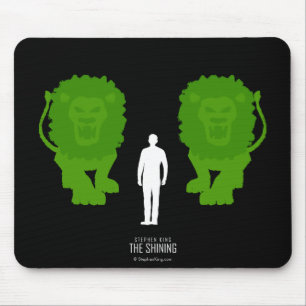 Topiary Lions Muismat