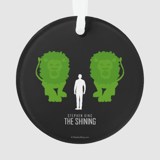 Topiary Lions Ornament (achterkant)