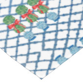 Topiary met Kerstmis Chinoiserie Bamboo Tafelkleed (Gekanteld)