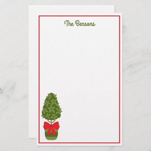 Topiary Topiary Specialized Stationery (Voorkant / Achterkant)