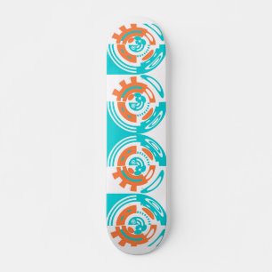 Topjes spinnen Skateboard