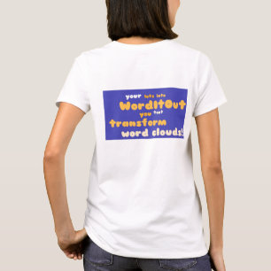 Topjes voor vrouwen: achterindeling t-shirt