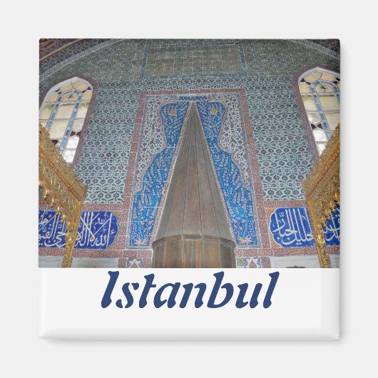 topkapi palace interiors Magnet Magneet (Voorkant)