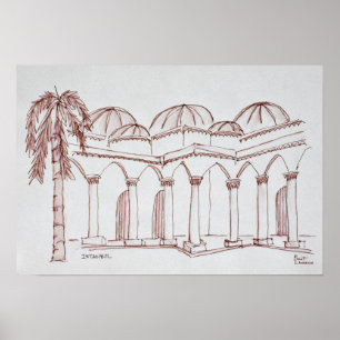 Topkapi Palace   Istanbul, Turkije Poster