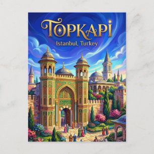 Topkapi-paleis, Istanbul, Marmara Briefkaart