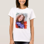 Topkwaliteit Gepersonaliseerd T-shirt design uw ei (Voorkant)