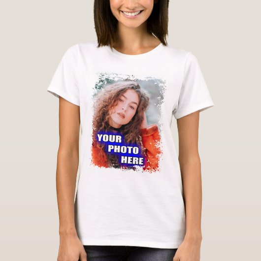 Topkwaliteit Gepersonaliseerd T-shirt design uw ei (Voorkant)