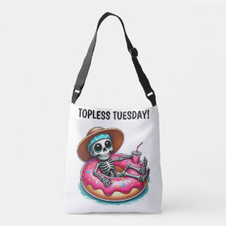 TOPLESS DINSDAG SKELET CROSSBODY TAS