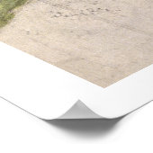 Topografisch diagram van het slagveld van de litt poster (Hoek)