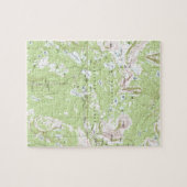 Topografische kaart legpuzzel (Horizontaal)