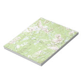 Topografische kaart notitieblok (Gedraaid)