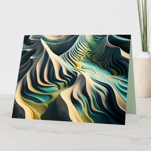 Topographic Currents Kaart (Voorkant)