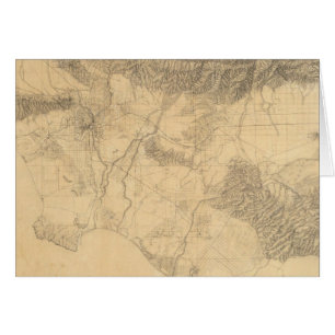 Topographie de Los Angeles et San Bernardino