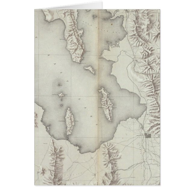 Topographie du bassin de l'Utah (Devant)