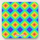 Topographie géométrique - Dessous de verre plastiq (Devant)